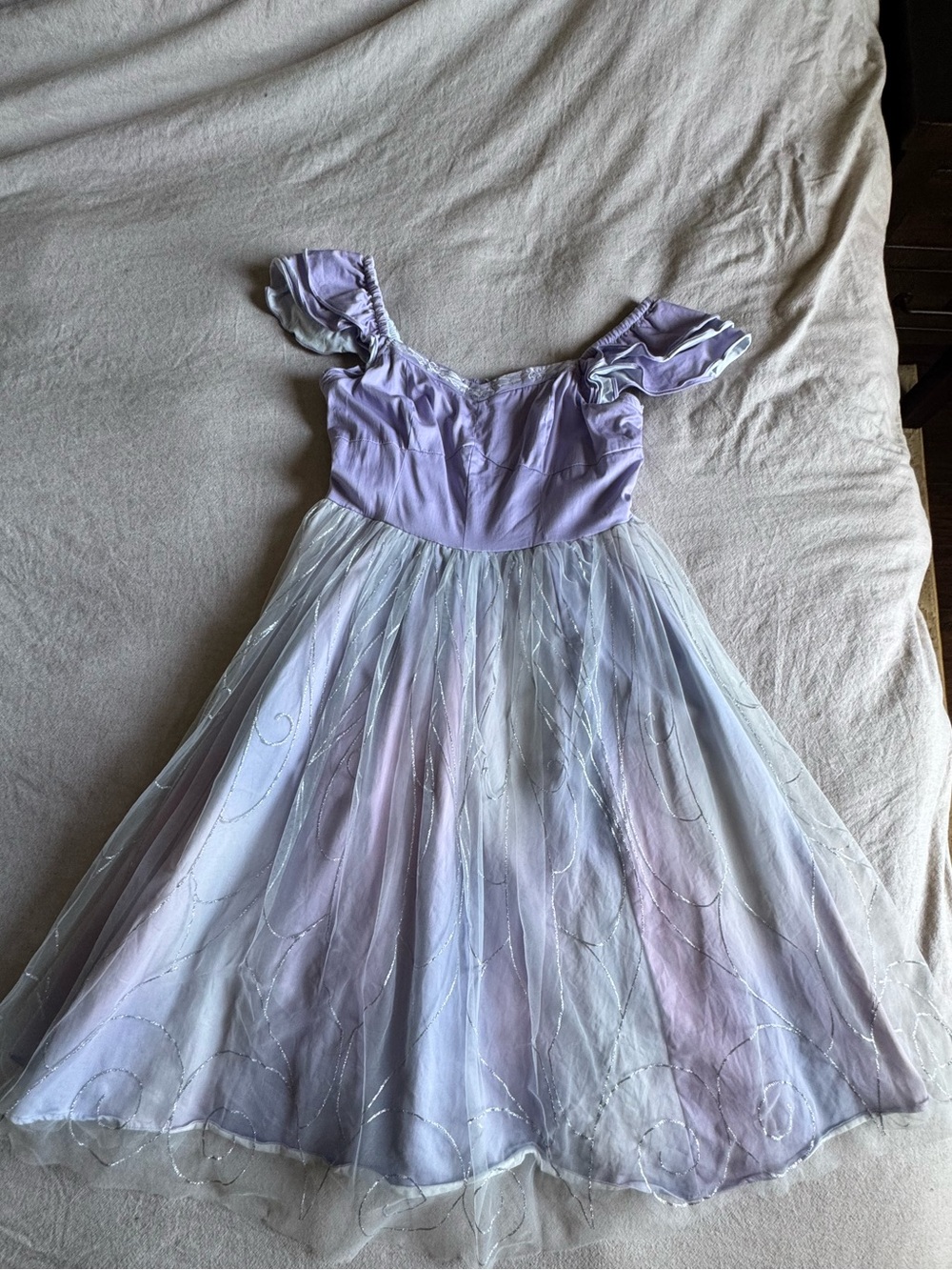 Her Universe Wicked Glenda Glitter Dress - Picture 6 of 15